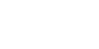 LOGO - Maggie Bagga - white